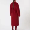101801 Icon Coat, Dunkelrot