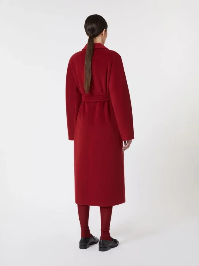101801 Icon Coat, Dunkelrot