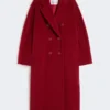 101801 Icon Coat, Dunkelrot