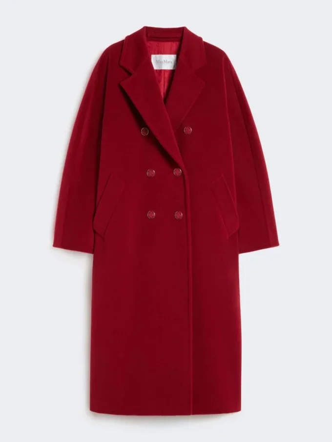 101801 Icon Coat, Dunkelrot
