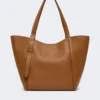 Archetipo-Handtasche aus Leder, bernsteinfarben Archetipo-Handtasche aus Leder, bernsteinfarben