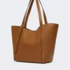 Archetipo-Handtasche aus Leder, bernsteinfarben Archetipo-Handtasche aus Leder, bernsteinfarben