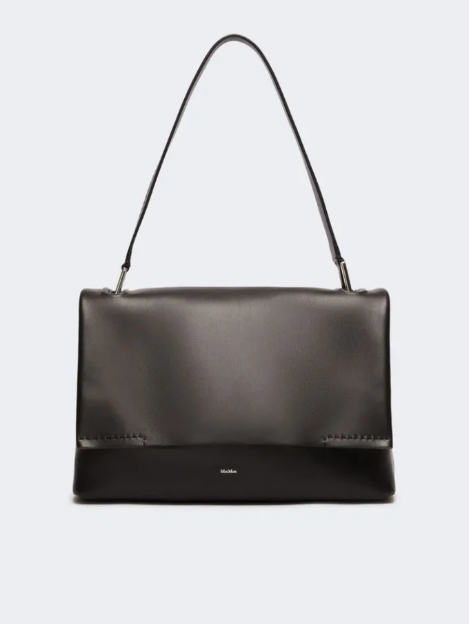 Archetipo-Lederhandtasche, schwarz Archetipo-Lederhandtasche, schwarz