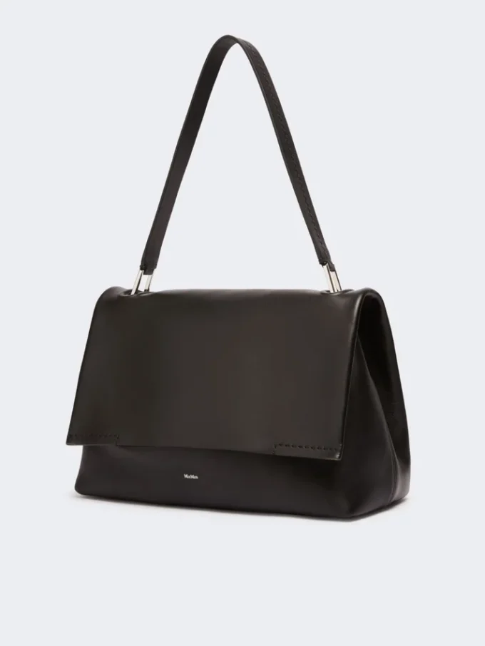Archetipo-Lederhandtasche, schwarz Archetipo-Lederhandtasche, schwarz