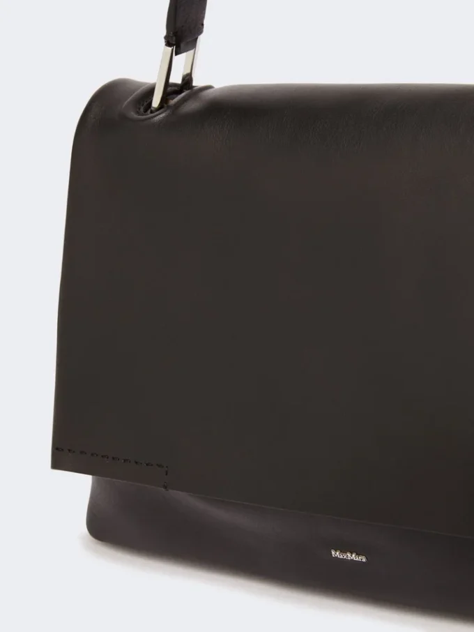 Archetipo-Lederhandtasche, schwarz Archetipo-Lederhandtasche, schwarz