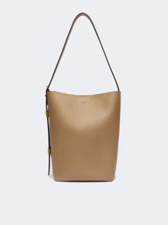 – Archetipo-Ledertasche in mittlerer Größe, Farbe: Mud