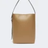 Archetipo Medium Leder-Beuteltasche, mud Archetipo Medium Leder-Beuteltasche, mud