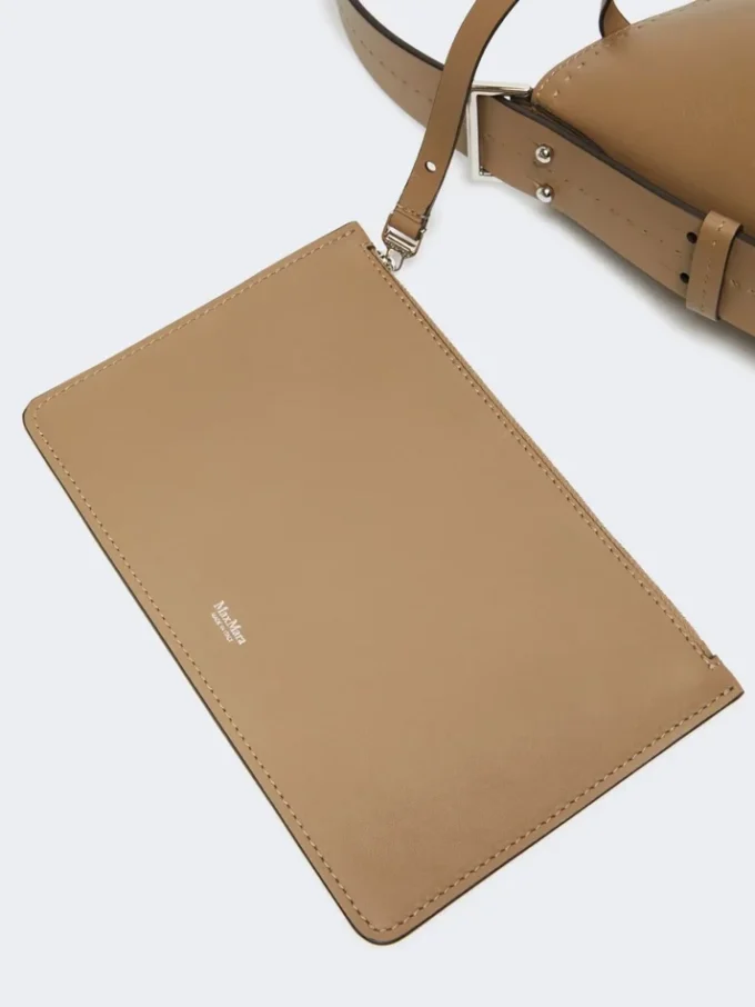 Archetipo Medium Leder-Beuteltasche, mud Archetipo Medium Leder-Beuteltasche, mud
