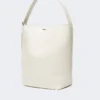 – Archetipo Medium Ledertasche, weiß – Archetipo Medium Ledertasche, weiß