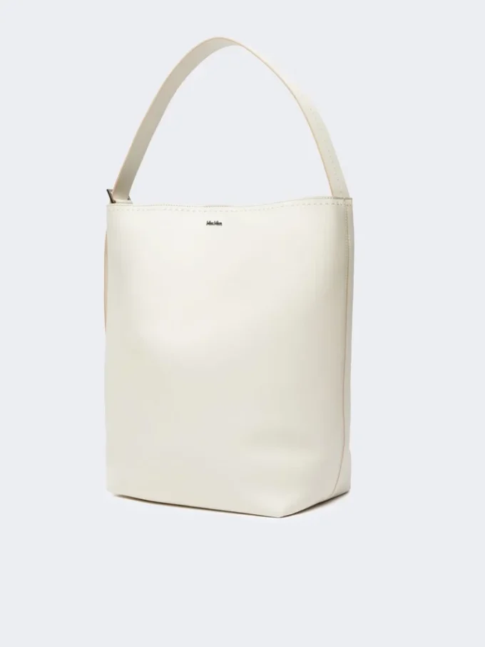 – Archetipo Medium Ledertasche, weiß – Archetipo Medium Ledertasche, weiß