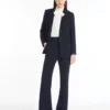 Ausgestellte Cady-Hose, marineblau Ausgestellte Cady-Hose, marineblau