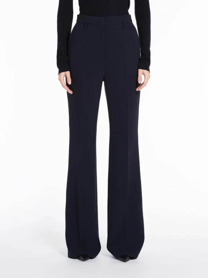 Ausgestellte Cady-Hose, marineblau Ausgestellte Cady-Hose, marineblau