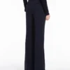 Ausgestellte Cady-Hose, marineblau Ausgestellte Cady-Hose, marineblau