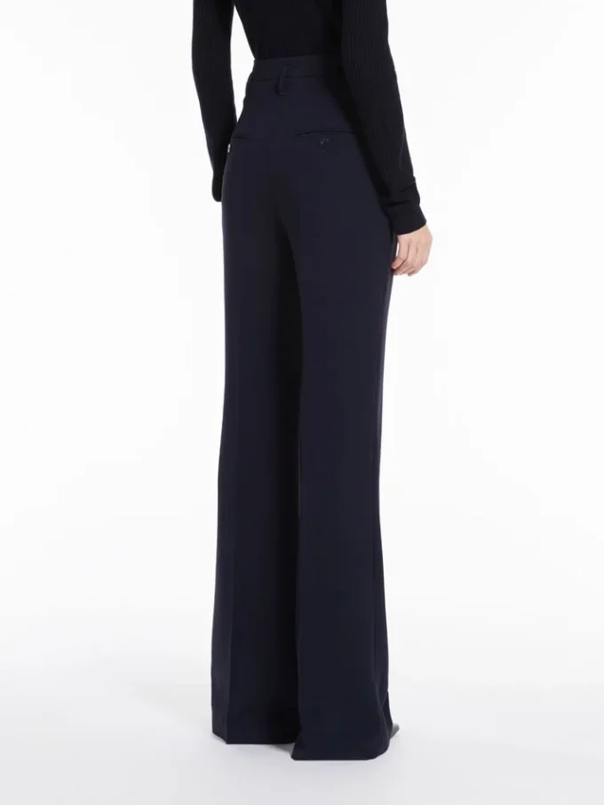 Ausgestellte Cady-Hose, marineblau Ausgestellte Cady-Hose, marineblau