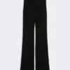 Ausgestellte Cady-Hose, schwarz Ausgestellte Cady-Hose, schwarz