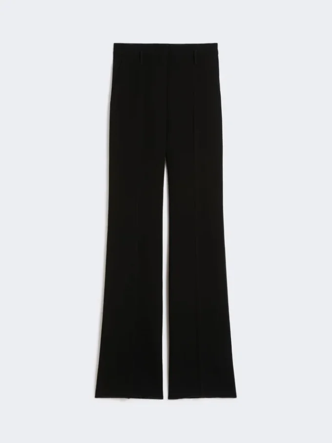 Ausgestellte Cady-Hose, schwarz Ausgestellte Cady-Hose, schwarz