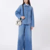 Authentische Denim-Shacket, marineblau Authentische Denim-Shacket, marineblau
