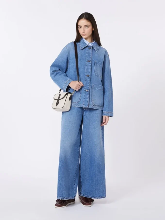 Authentische Denim-Shacket, marineblau Authentische Denim-Shacket, marineblau