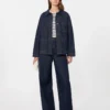 Authentische Denim-Shacket, marineblau Authentische Denim-Shacket, marineblau