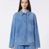 Authentische Denim-Shacket, marineblau Authentische Denim-Shacket, marineblau