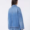 Authentische Denim-Shacket, marineblau Authentische Denim-Shacket, marineblau