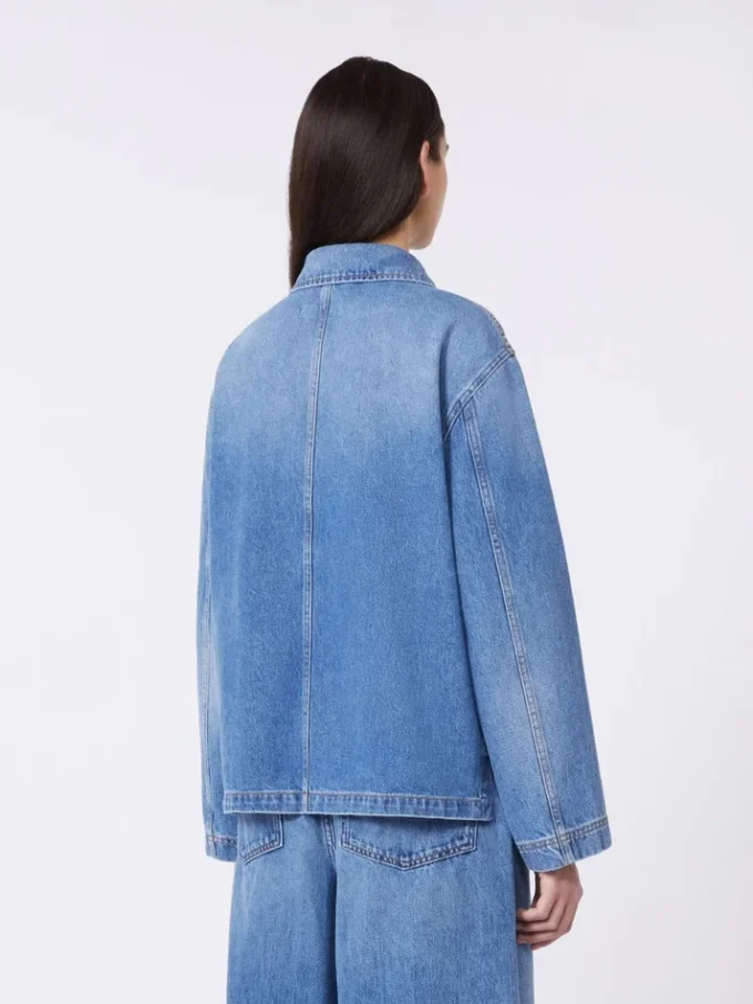 Authentische Denim-Shacket, marineblau Authentische Denim-Shacket, marineblau