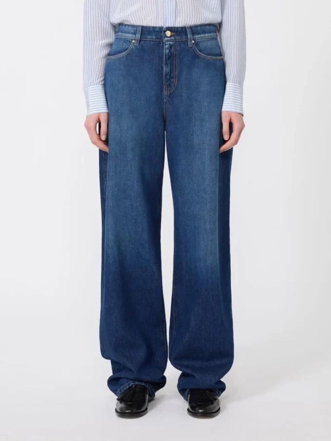 Baggy-Jeans aus Denim, marineblau Baggy-Jeans aus Denim, marineblau