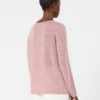 Basic-Pullover aus Leinen, Antikrosa Basic-Pullover aus Leinen, Antikrosa