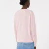 Basic-Pullover aus Wolle und Kaschmir, rosa