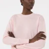 Basic-Pullover aus Wolle und Kaschmir, rosa