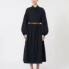 Baumwoll-Hemdkleid, marineblau Baumwoll-Hemdkleid, marineblau