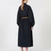 Baumwoll-Hemdkleid, marineblau Baumwoll-Hemdkleid, marineblau