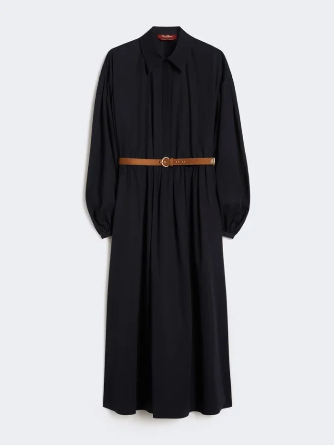 Baumwoll-Hemdkleid, marineblau Baumwoll-Hemdkleid, marineblau