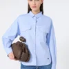 Baumwoll-Oxford-Hemd, hellblau Baumwoll-Oxford-Hemd, hellblau