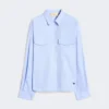 Baumwoll-Oxford-Hemd, hellblau Baumwoll-Oxford-Hemd, hellblau