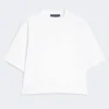 Baumwoll-T-Shirt, optisches Weiß Baumwoll-T-Shirt, optisches Weiß