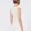Baumwoll-Tanktop, Ecru Baumwoll-Tanktop, Ecru