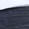 Baumwollhose im Denim-Look, mitternachtsblau