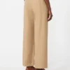 Baumwollhose mit Kordelzug, desert