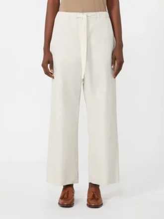 Baumwollhose mit Kordelzug, eisblau