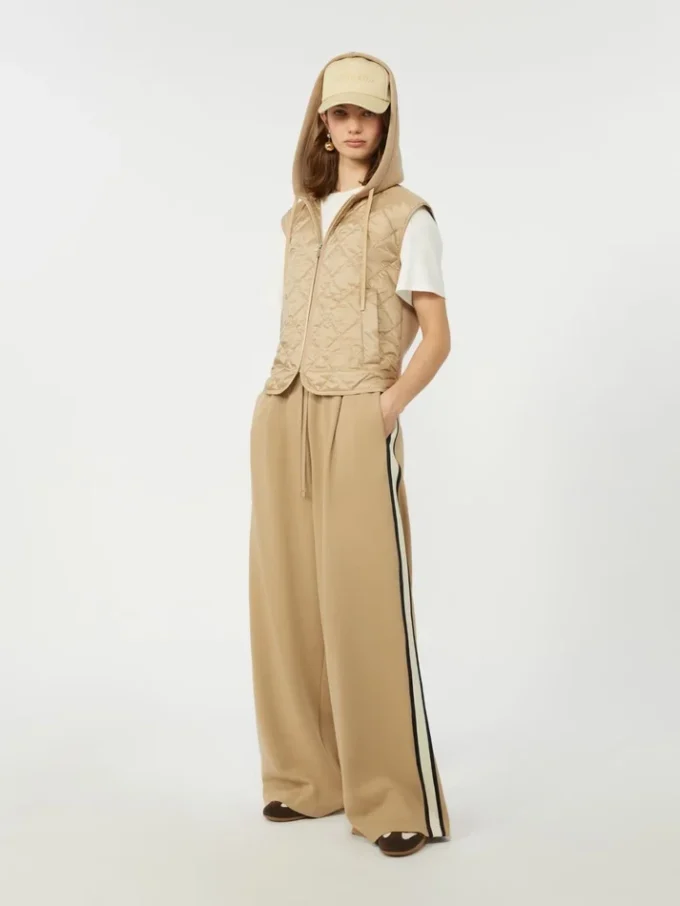 Baumwolljersey-Hose, haselnussbraun Baumwolljersey-Hose, haselnussbraun