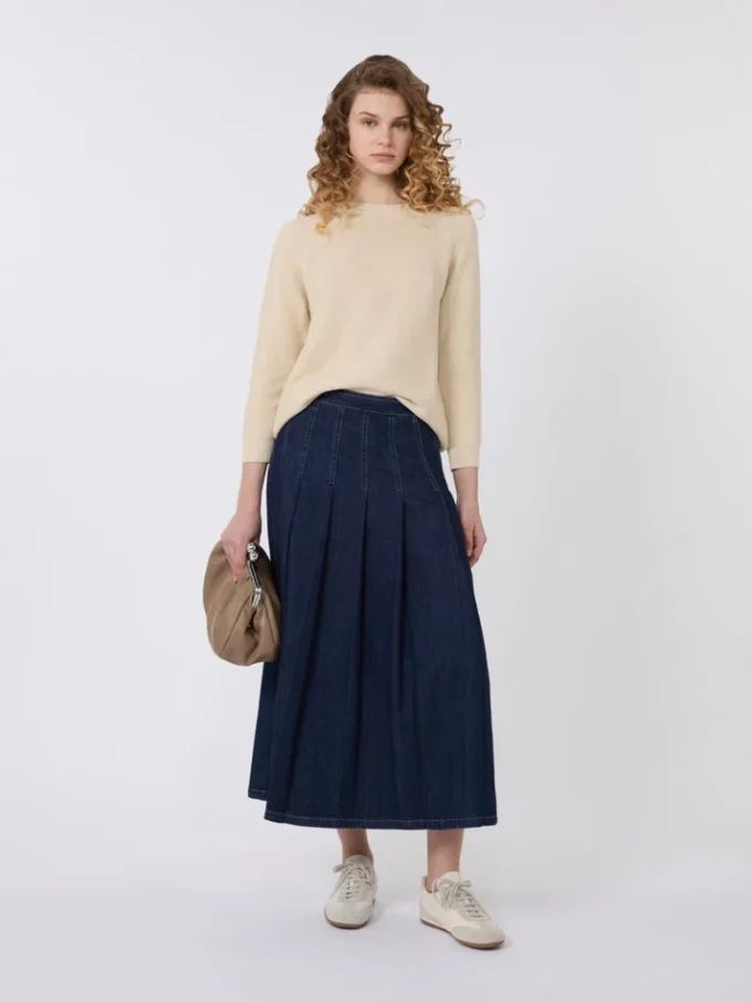 Baumwollpullover, Ecru Baumwollpullover, Ecru