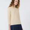 Baumwollpullover, Ecru Baumwollpullover, Ecru