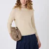 Baumwollpullover, Ecru Baumwollpullover, Ecru