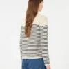 Baumwollpullover in lockerer Passform, marineblau Baumwollpullover in lockerer Passform, marineblau