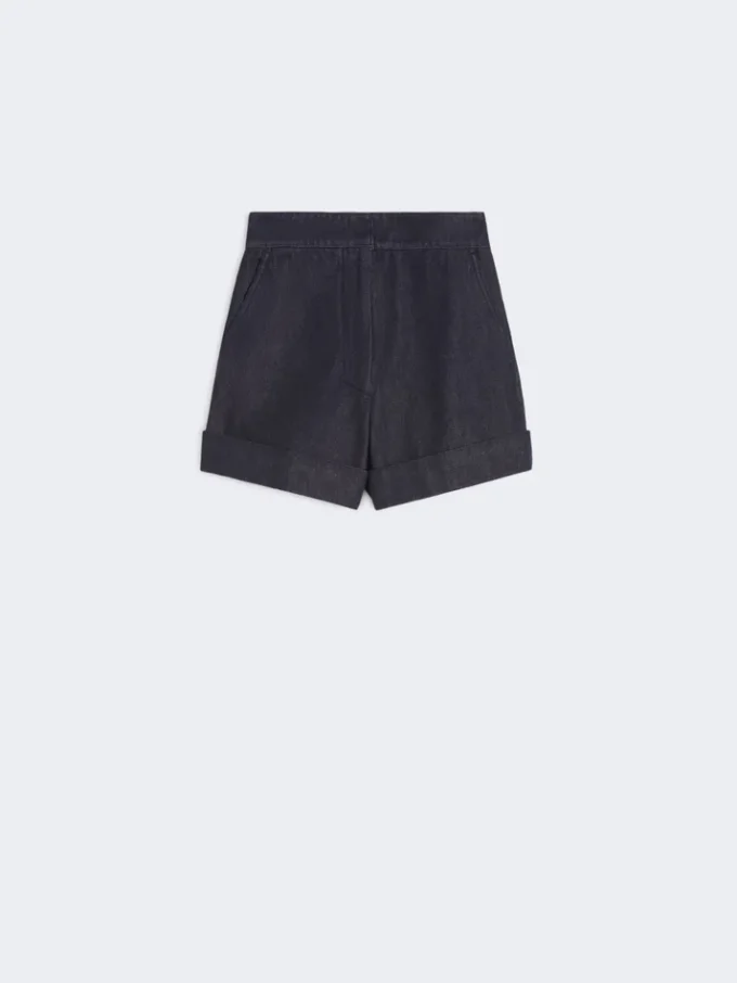 Baumwollshorts im Denim-Look, mitternachtsblau Baumwollshorts im Denim-Look, mitternachtsblau