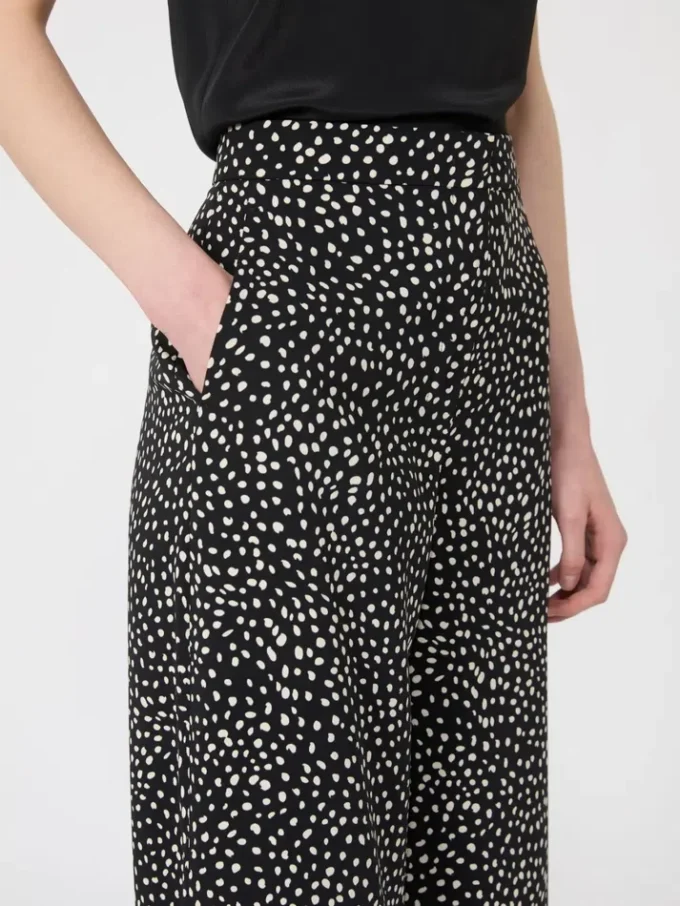 Bedruckte Sabla-Hose, schwarz Bedruckte Sabla-Hose, schwarz
