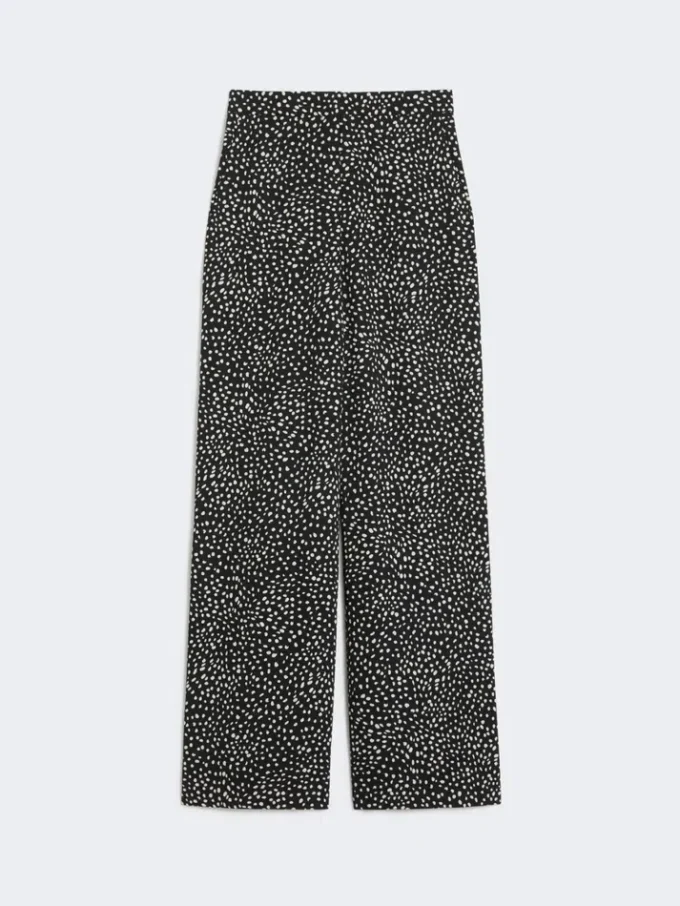 Bedruckte Sabla-Hose, schwarz Bedruckte Sabla-Hose, schwarz