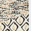 Bedruckter Oversize-Seidenschal, beige Bedruckter Oversize-Seidenschal, beige
