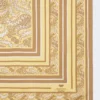 Bedrucktes Seidenfoulard, grün Bedrucktes Seidenfoulard, grün